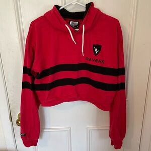 Carleton Ravens Cropped Rugby Sweater